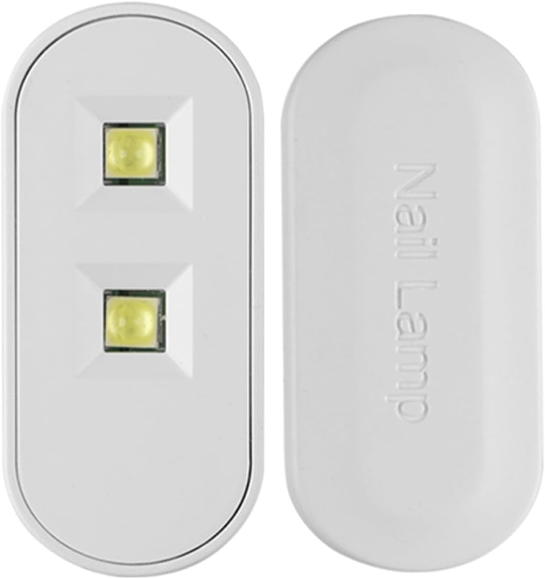 MUSILAN Mini Nail Lamp for Gel Nails 6W Portable USB Gel Nail Dryer UV/LED Nail Light for Curing All Gel Polishes, Polygel, UV Nail Glue Gel Quick-Drying UV Nail Lamp for Single Finger image number 3