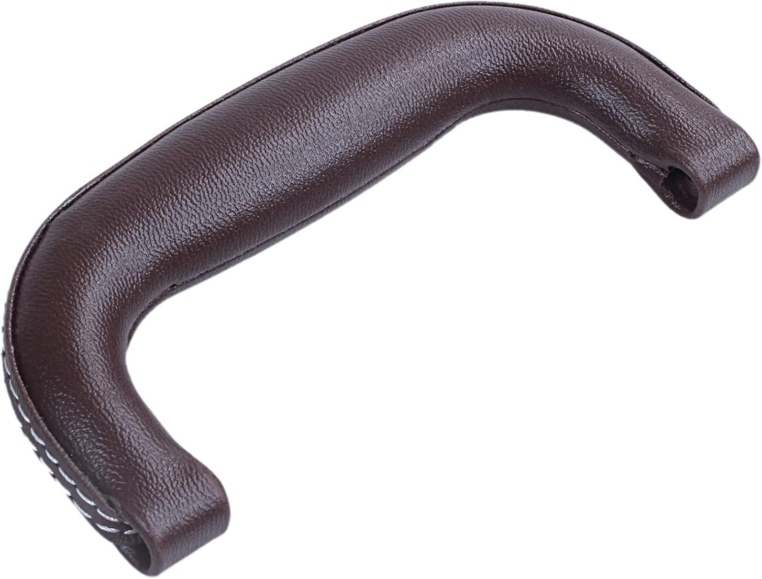 2X Brown Leather Guitar Musical Instrument Box Luggage Toolbox Trolley Case Handle