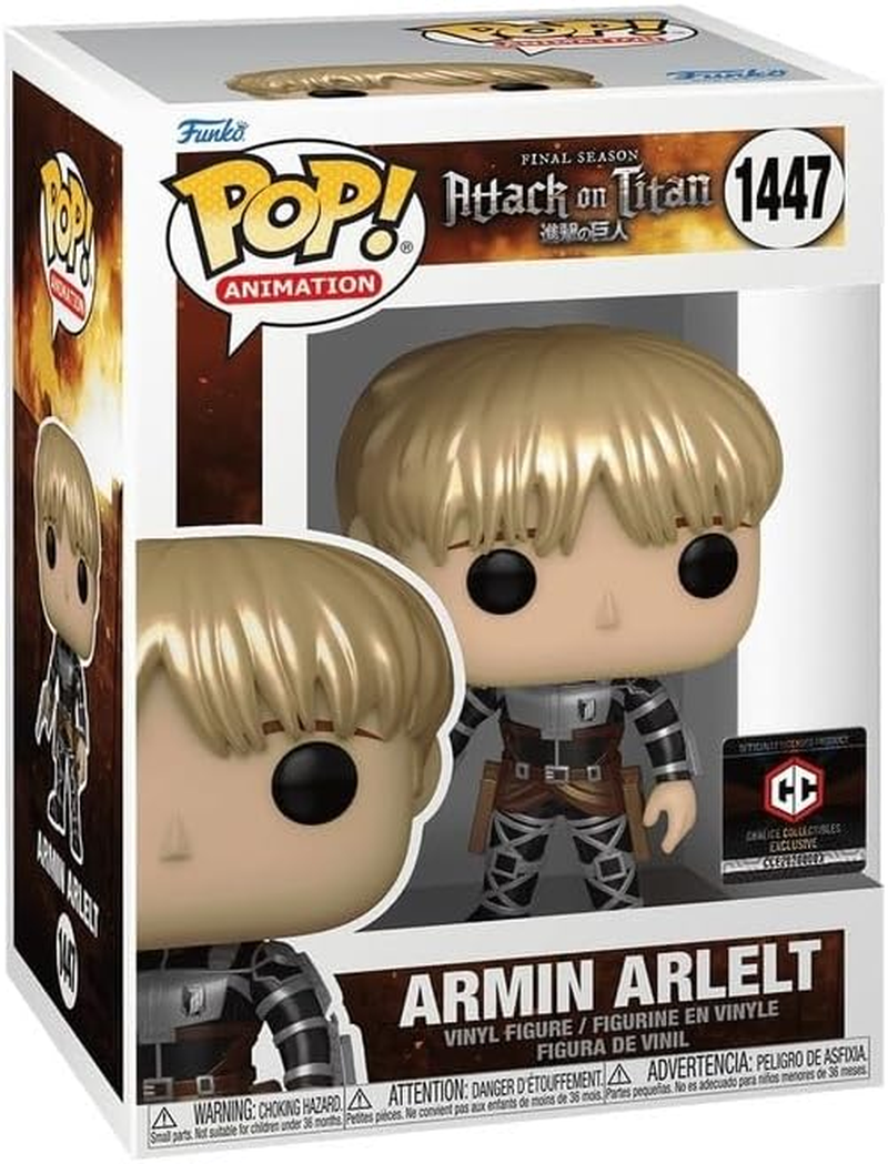 Attack on Titan - Armin Arlert US Exclusive Metallic Pop! Vinyl [RS] image number 1