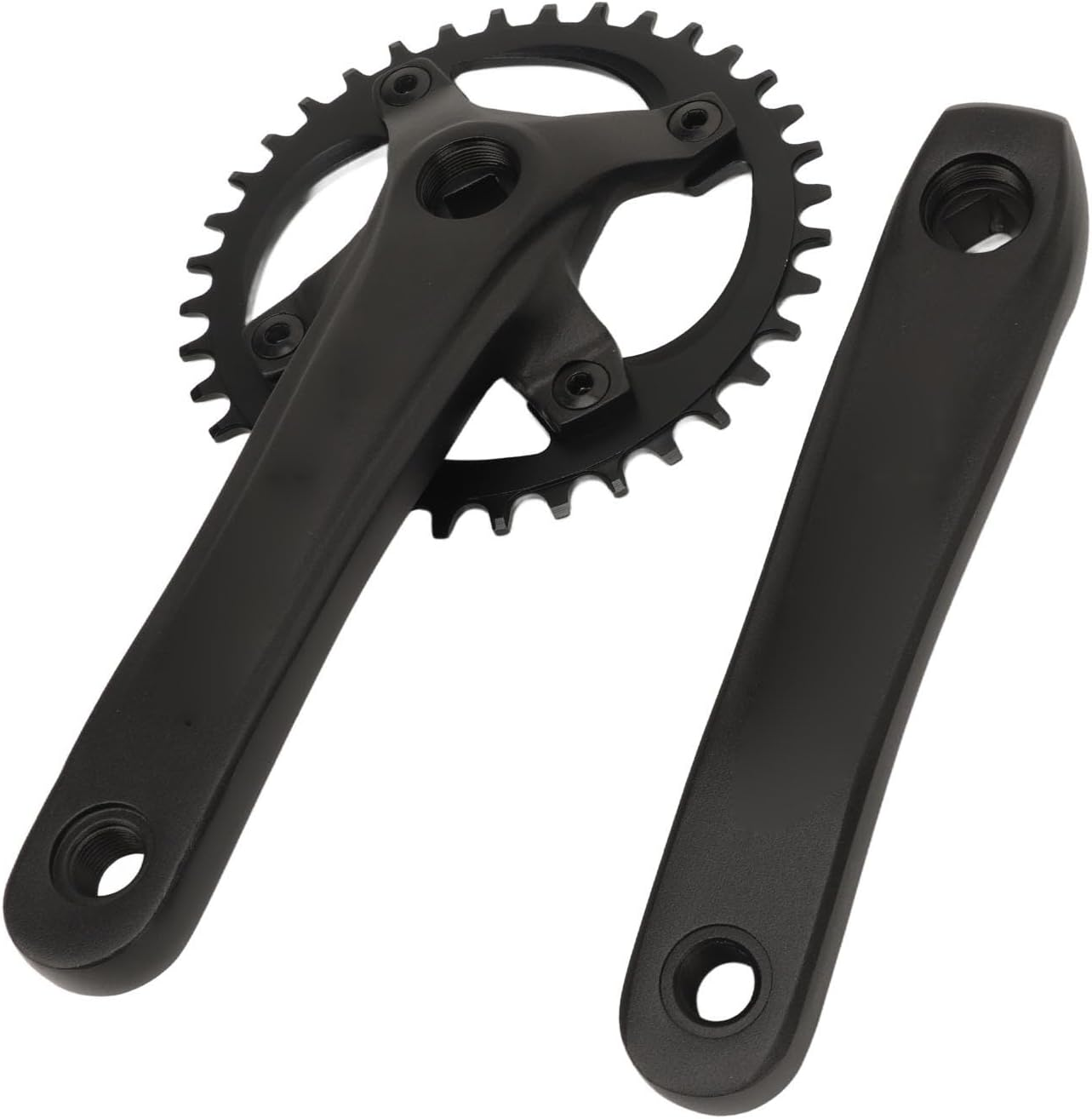 104 BCD Crankset, 36T 104 BCD Mountain Bike Single Speed ​​Crankset for Outdoor Riding image number 4