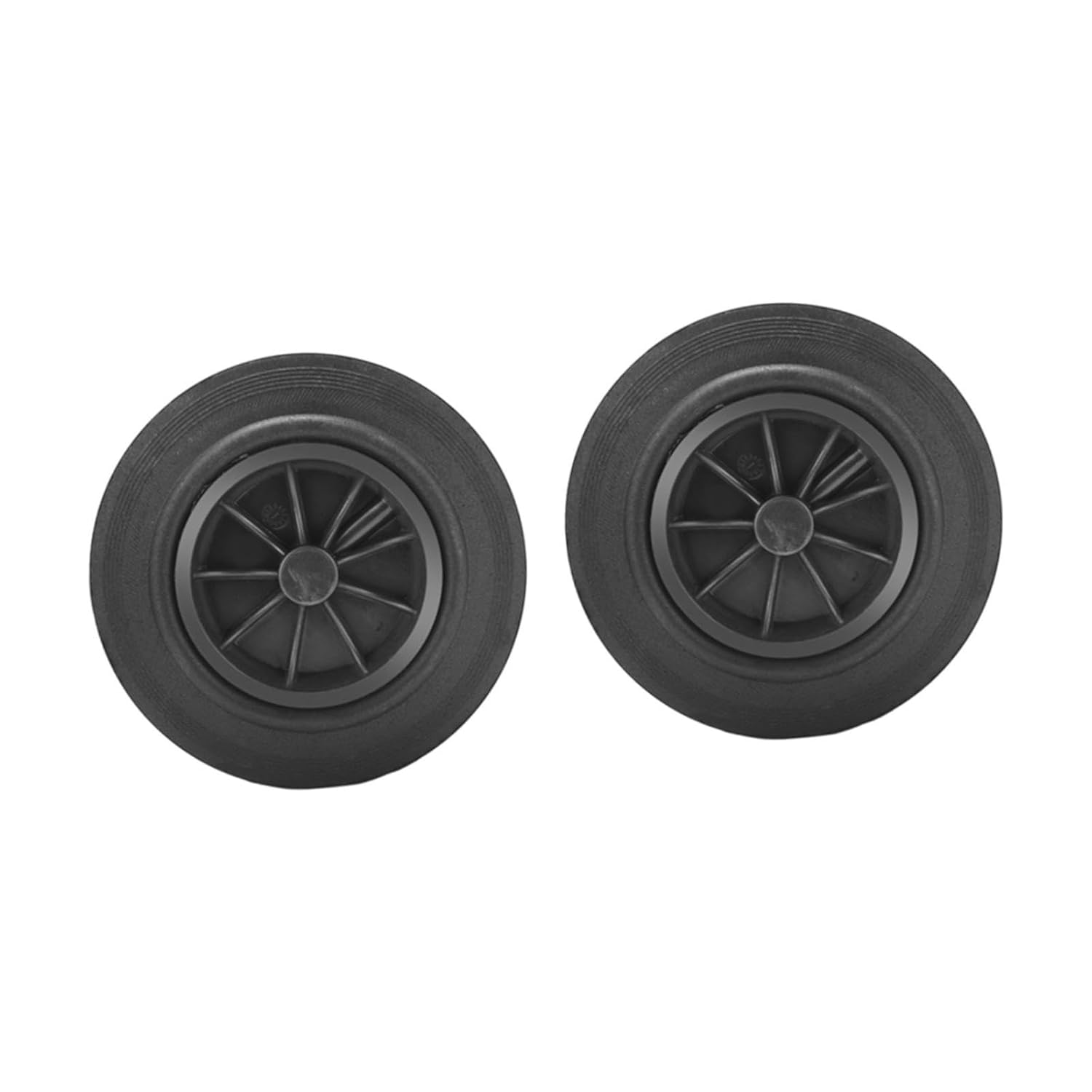 Generic Trash Can Spare Parts Transh Can Wheels Garbage Can Caster Commercial Replacement Garbage Bin Wheels Outdoor Hollow Shaft, Wheels