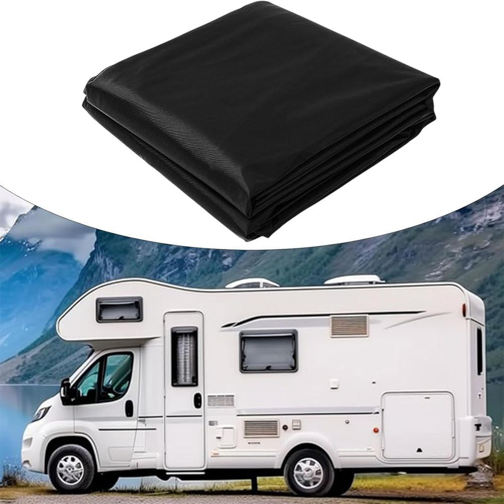 Universal Waterproof Roof Top Tent Cover - Full Coverage Protective Shell for Truck Bed Tents & Camper Trailers 1.4X1.2X0.4M (55X47X15In) Heavy-Duty Oxford Fabric