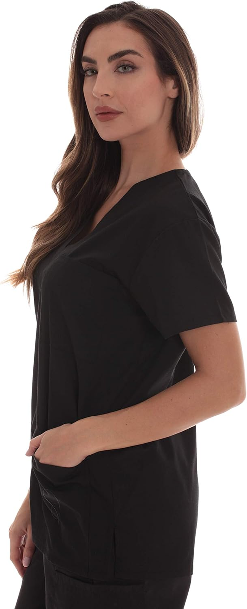 Just Love Scrub Tops for Women image number 6