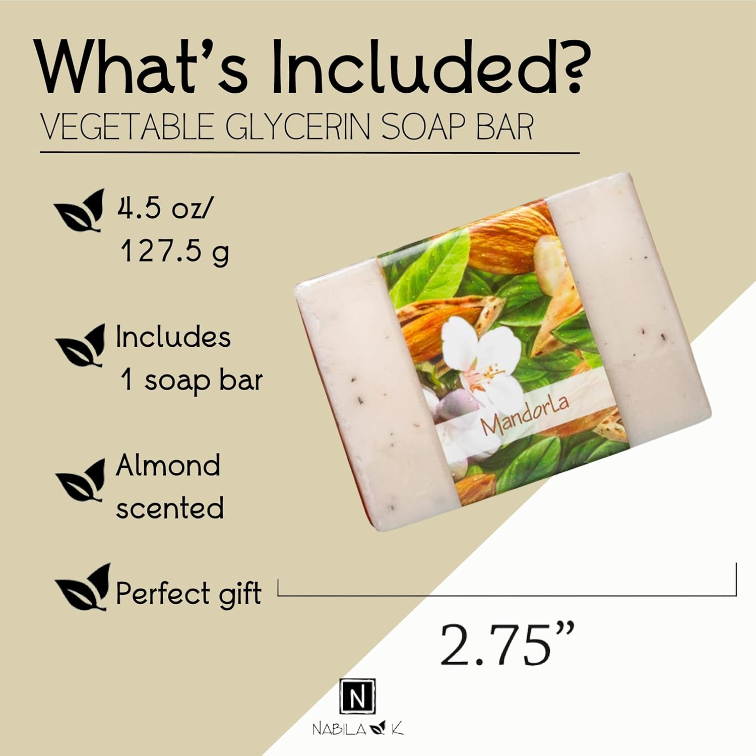 Glycerin Soaps by Nabila K (Mandorla) image number 6