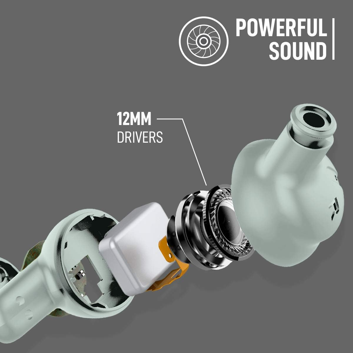 Soul Sync ANC True Wireless Earphones, Frost image number 1