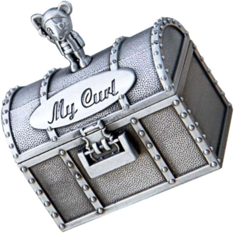 2Pcs Baby Teeth Keepsake Box and Curl Storage Containers for Boys and Girls Tooth Curl Boxes Secure Closure Suitable For