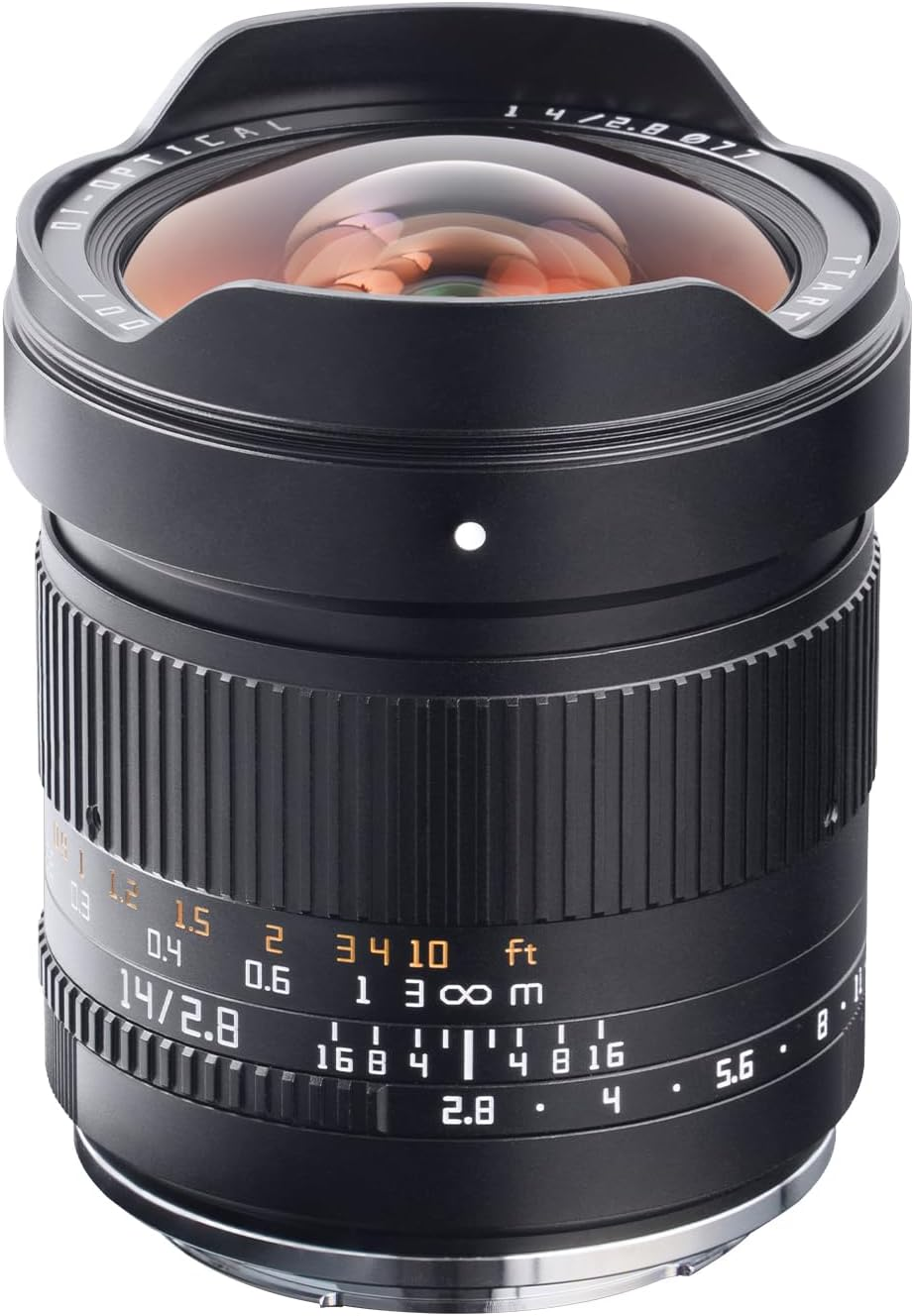 TTARTISAN 14Mm F2.8 FE Full Frame Wide Angle Lens E Mount, 114&deg; Ultra Wide Angle Large Aperture Manual Focus Lens for Sony E Mount Mirrorless Camera