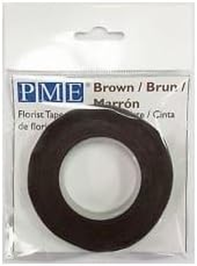 PME Florist Tape Brown, 13Mmx27.4M image number 1