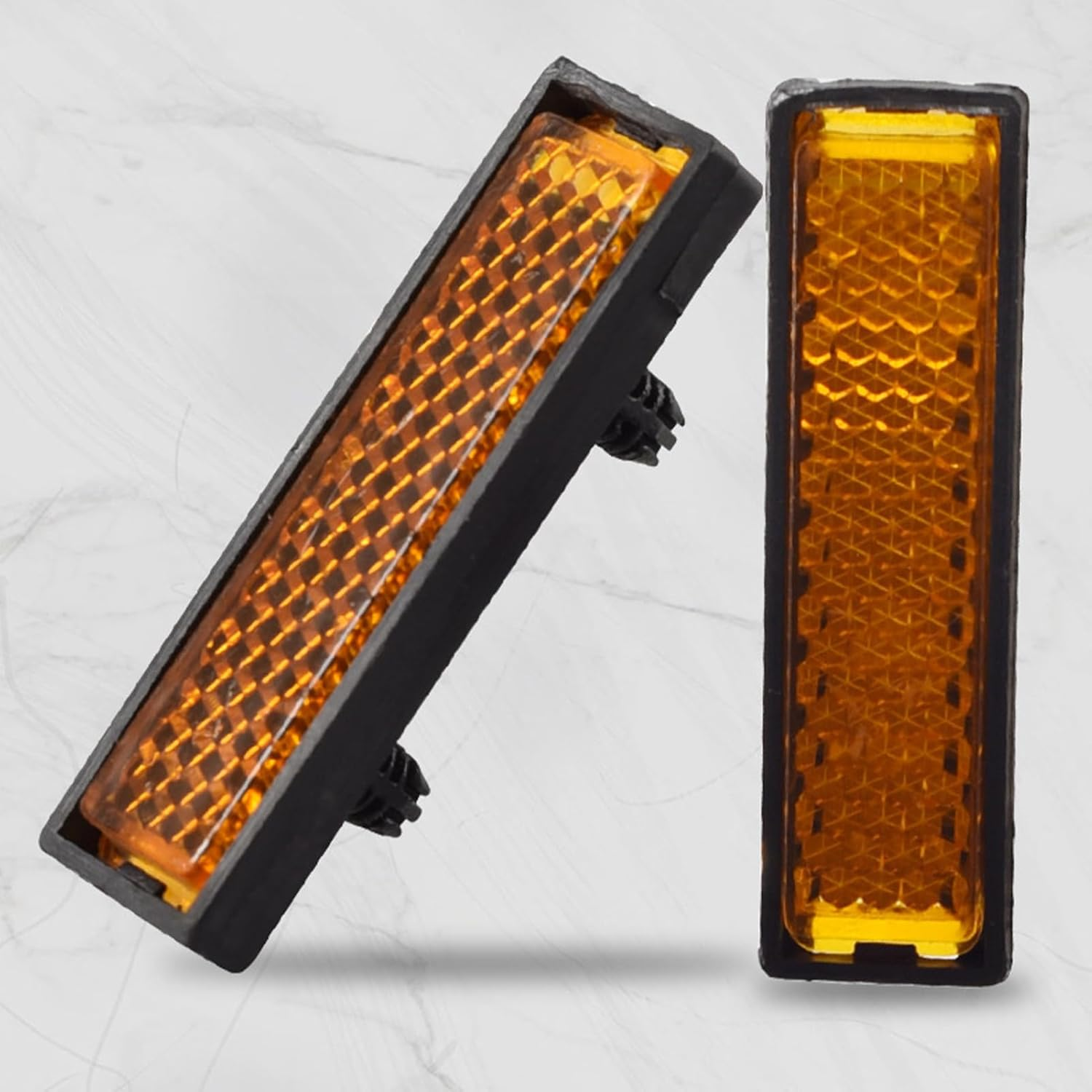 Generico Reflectors for Bicycles &ndash; Reflective Posted | 8 Pieces of Bike for Running, Mountain Bike and Town,