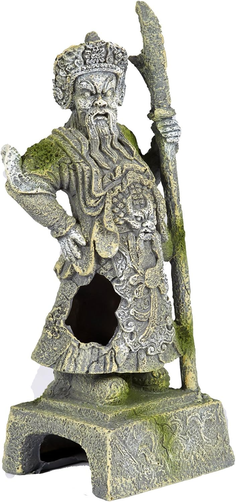 Pet Ting Ancient Chinese Warrior Aquatic Ornament - Aquarium Decoration - Vivarium Decoration