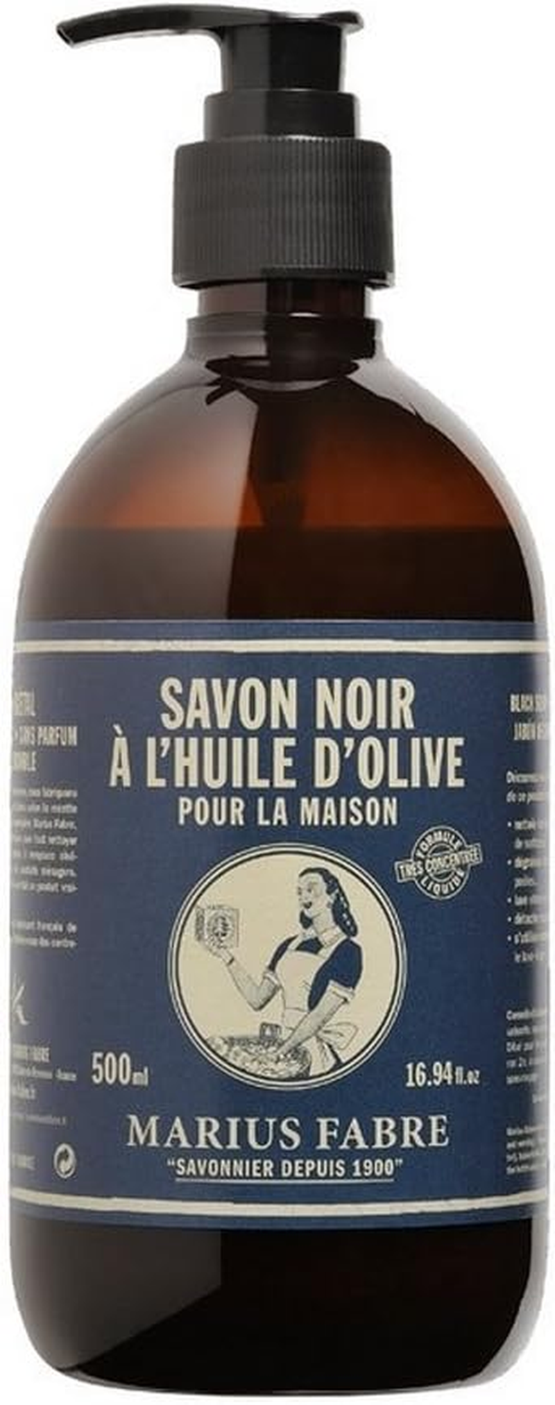 Marius Fabre Olive Oil Multipurpose Black Soap image number 1