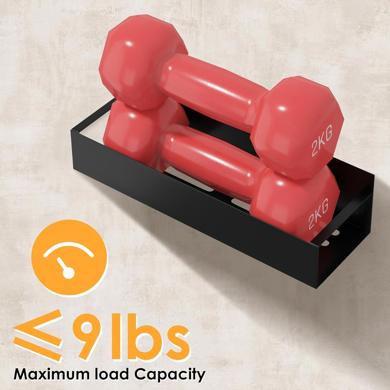 BREENHILL Magnetic Spice Rack,Spice Rack Organizer for Refrigerator, Moveable Magnetic Shelf for Fridge Organizer for Kitchen and Oven Organization (Black, 4 Pack) image number 2