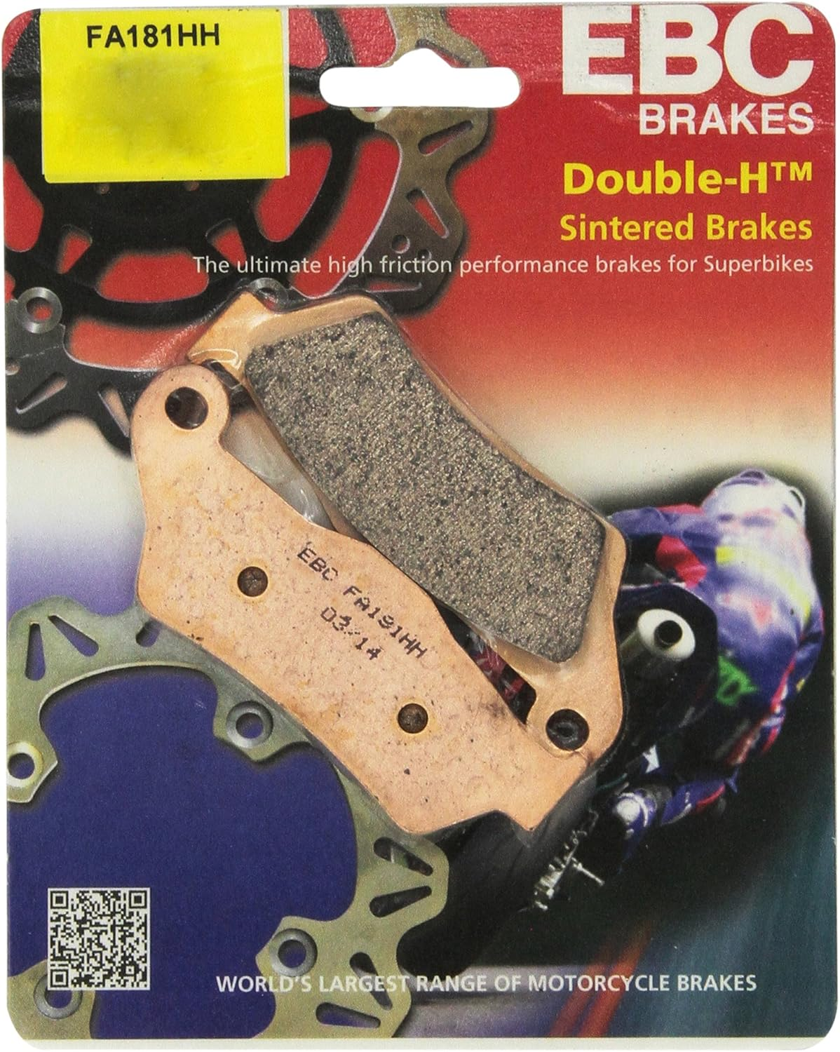 EBC Brakes FA181HH Disc Brake Pad Set
