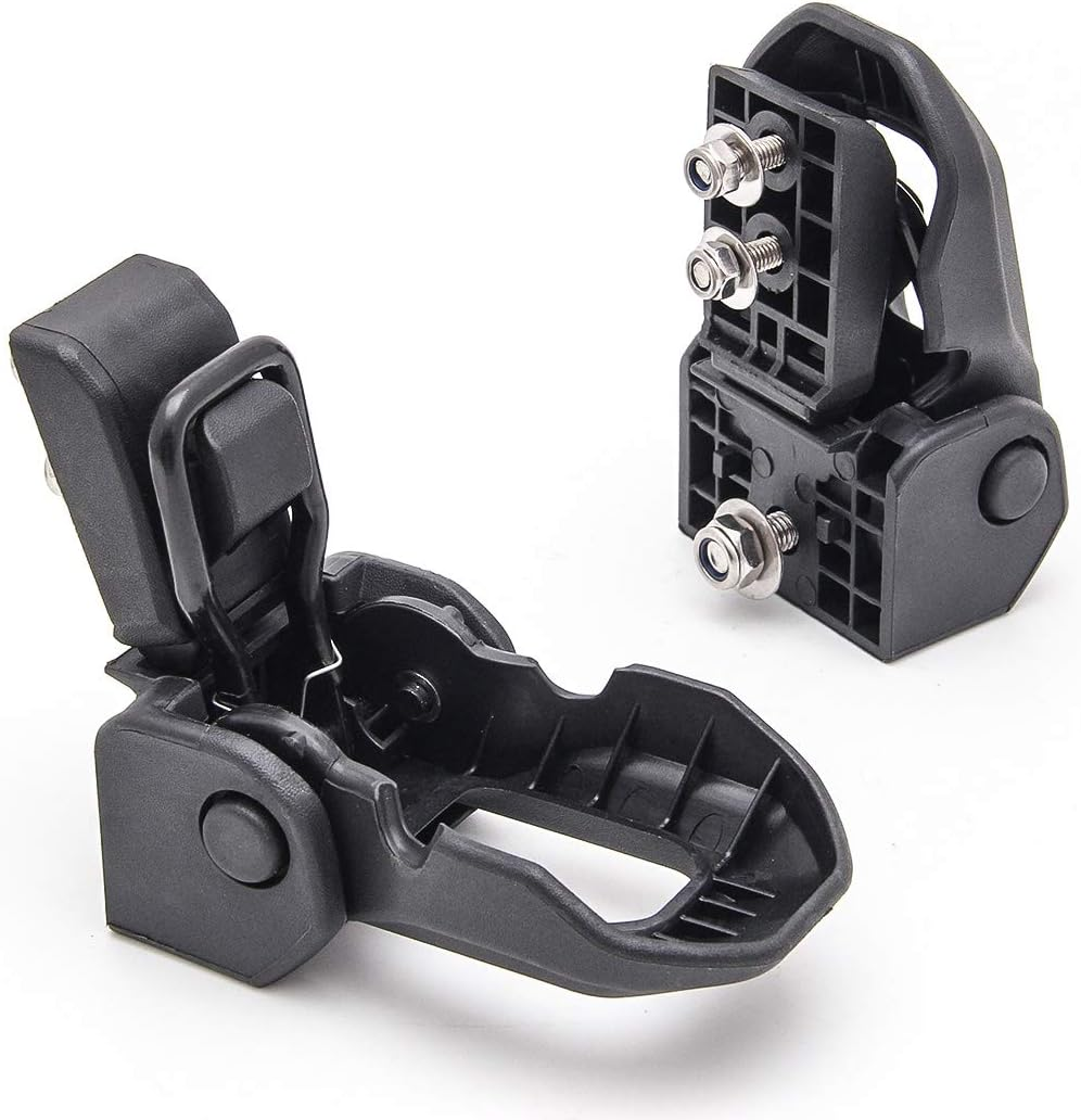 JL OEM Hood Latches Original Hood Lock Catch Latch Kit for 2007-2023 Jeep Wrangler JK JL and Jeep Gladiator JT (1 Pair) image number 2