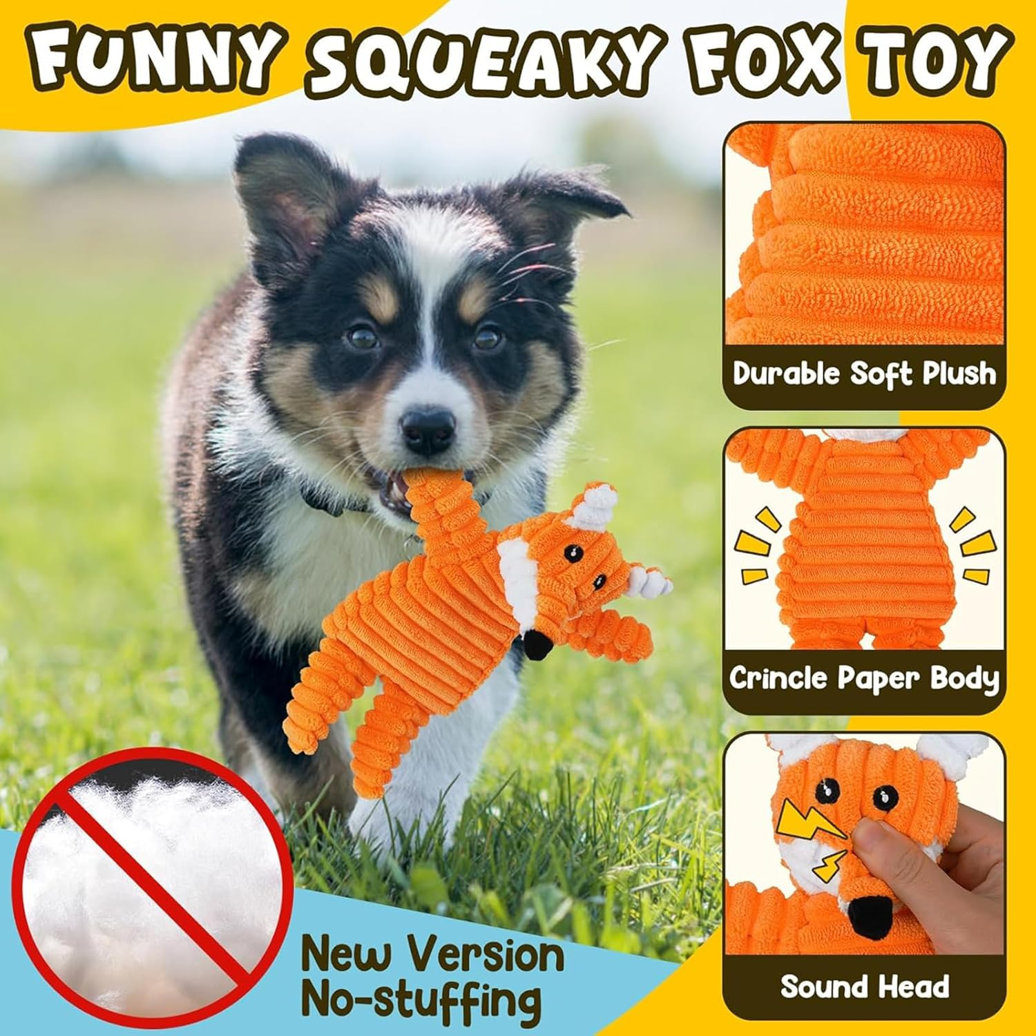 9 Pack Dog Puppy Toys for Teething Small Dogs, Puppy Chew Toys for Fun and Teeth Cleaning, Dog Squeak Toys, Ball and More Rope Dog Chew Toys for Medium to Small Dogs image number 2