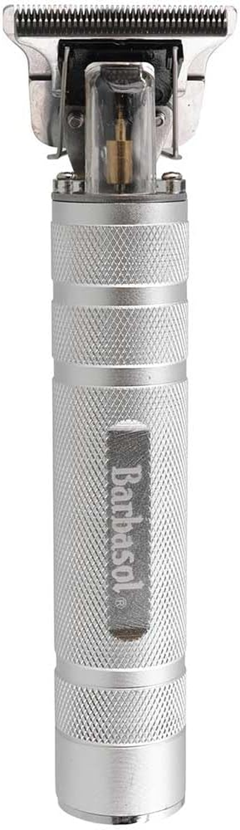 Barbasol Rechargeable T-Blade Trimmer, HAIR_TRIMMER for Men - Crisp Beard and Hair Outlines, Stainless Steel, 1-3 Mm Length image number 2