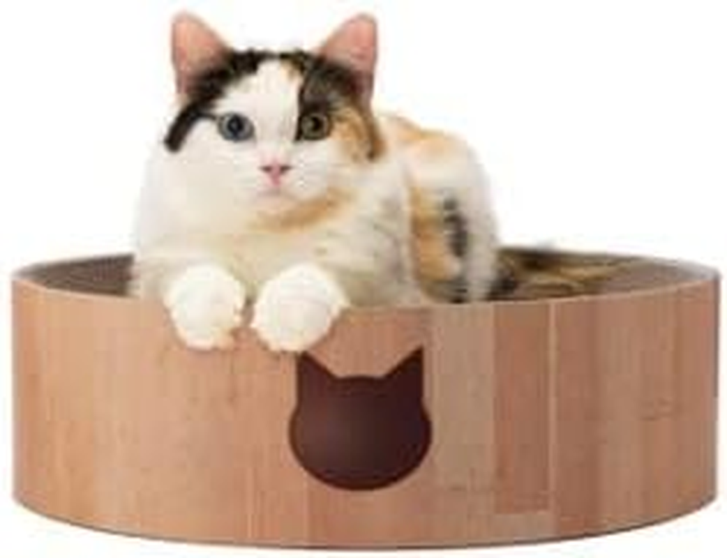 Necoichi Crunchy Bowl Replacement Claw Sharpener for Cats, Pack of 2, Light Brown