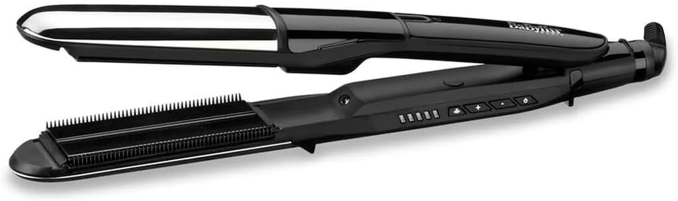 Babyliss Steam Shine Styler ST496E 2-In-1 Steam Straighteners for Effortless Straightening or Light Curling