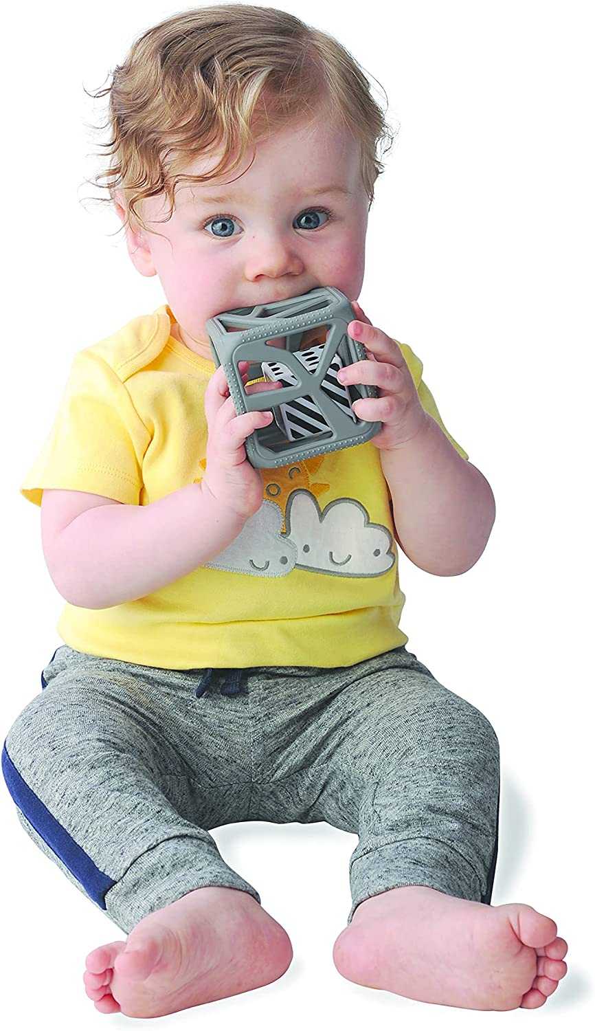 Malarkey Kids Chew Cube, Grey (01G) image number 6