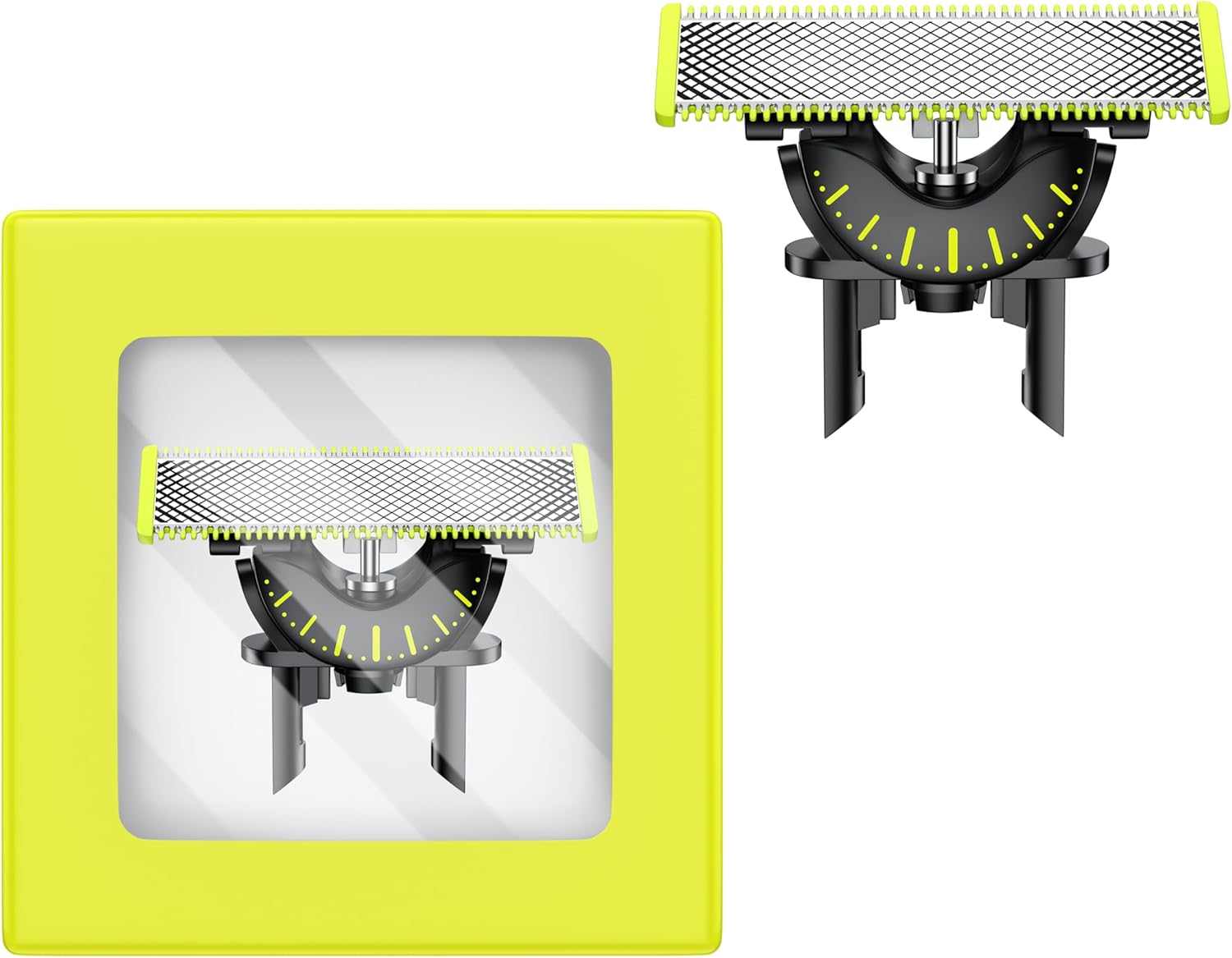 Oneblade 360 Blades for Philips,Genuine Replacement Blades for Oneblade Electric Shaver and Trimmer,Durable Stainless Steel, Trim, Edge and Shave,1 Pack, QP430/60