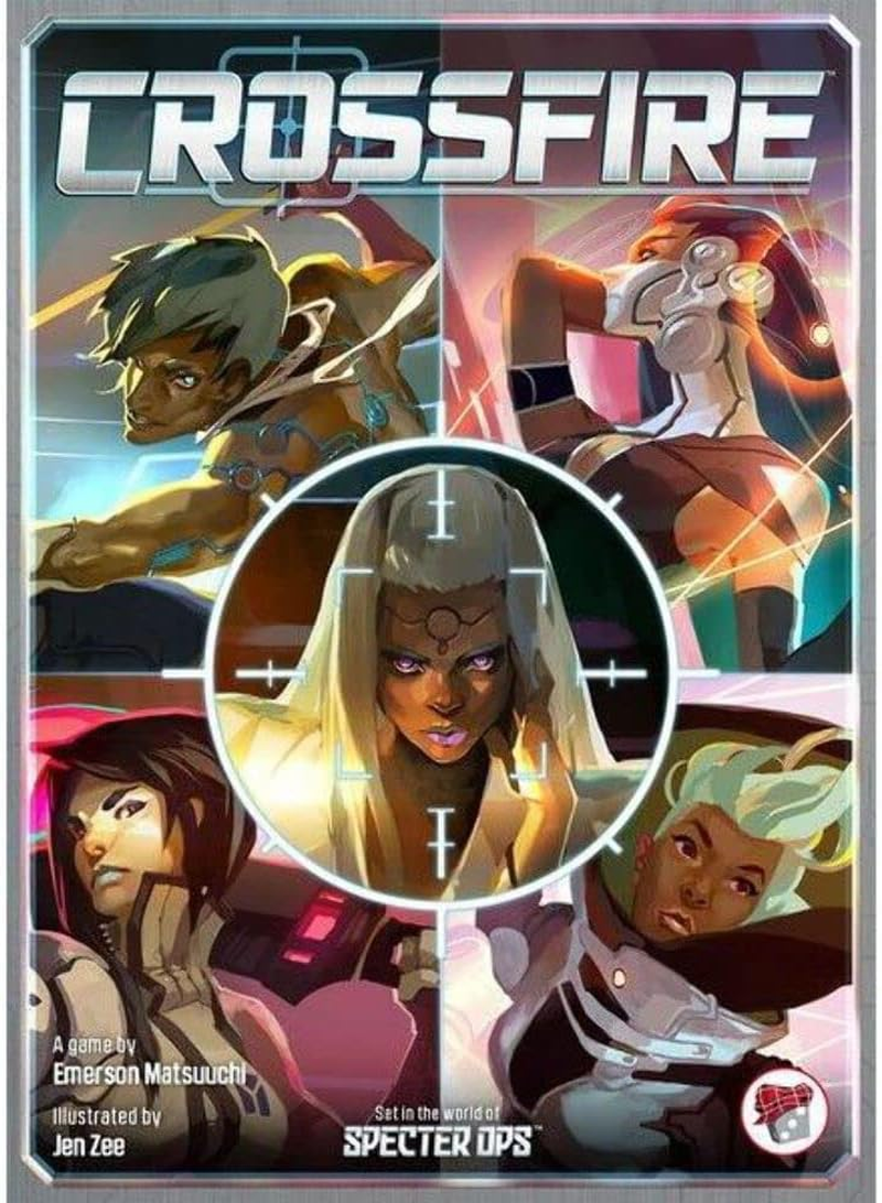 Plaid Hat Games Fantasy Flight Games Current Edition Crossfire Board Game