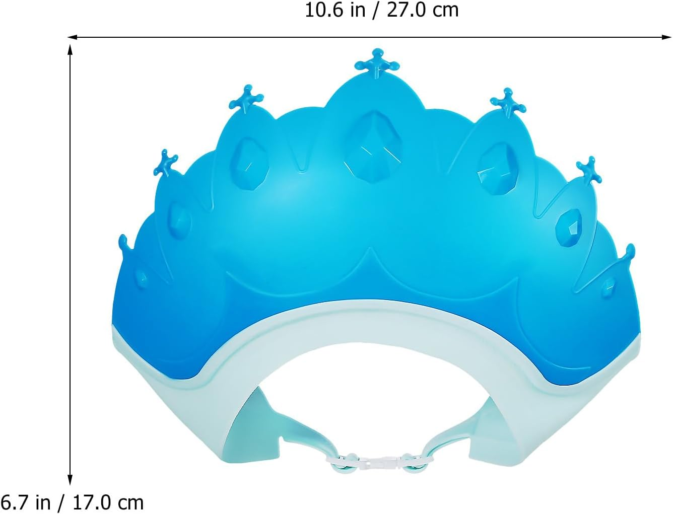 Gadpiparty 3Pcs Hair Washing Shield Shower Caps with Eye Protection for Bath Hat for Toddlers Shampoo Cap Hair Wash Visor Bathing Cap image number 3