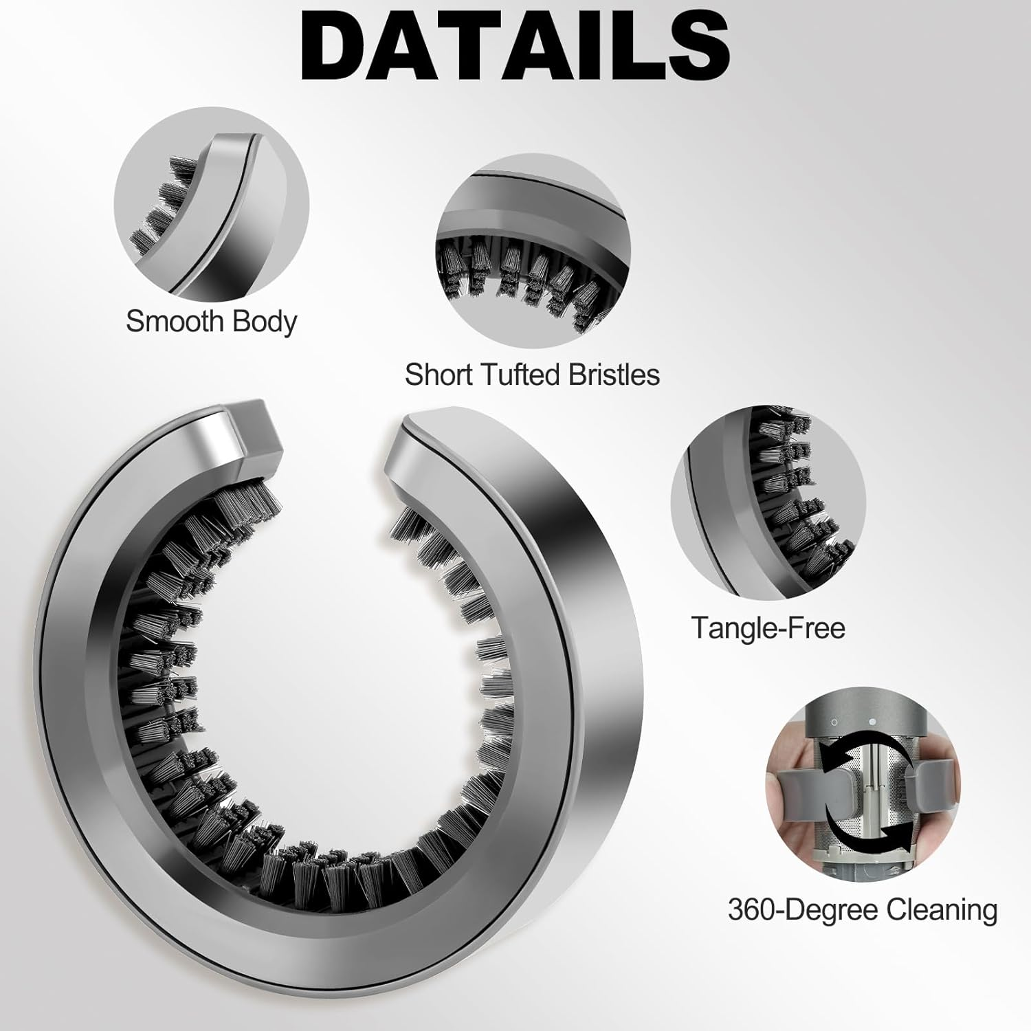 PUREGUST Filter Cleaning Brush for Dyson Hair Dryer, Part NO. 969497-01 image number 1