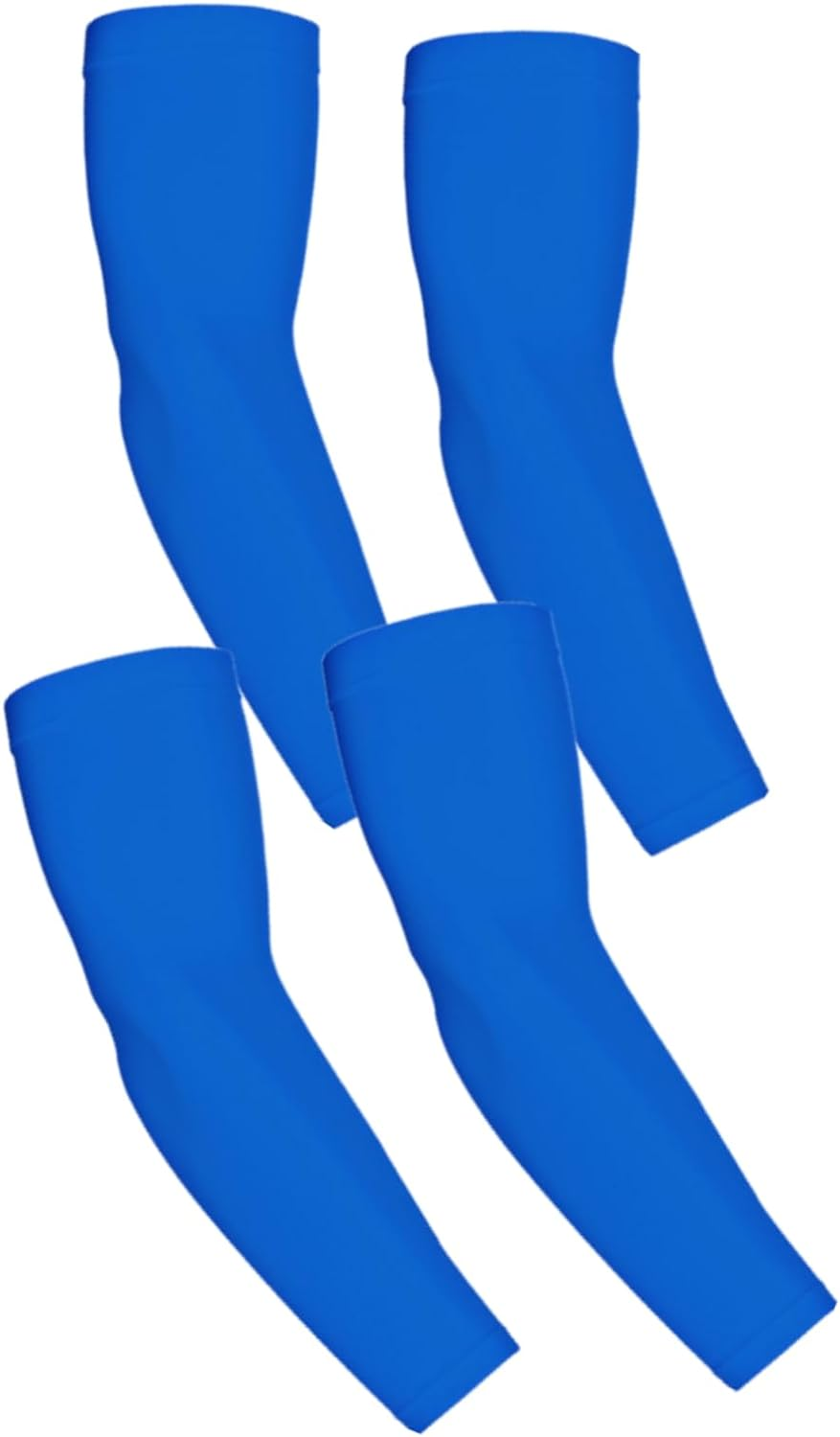 UV Protection Cooling Arm Sleeves - UPF 50 Compression Arm Sleeves for Men/Women/Students for Elbow Brace, Baseball, Basketball, Football, Cycling Sports