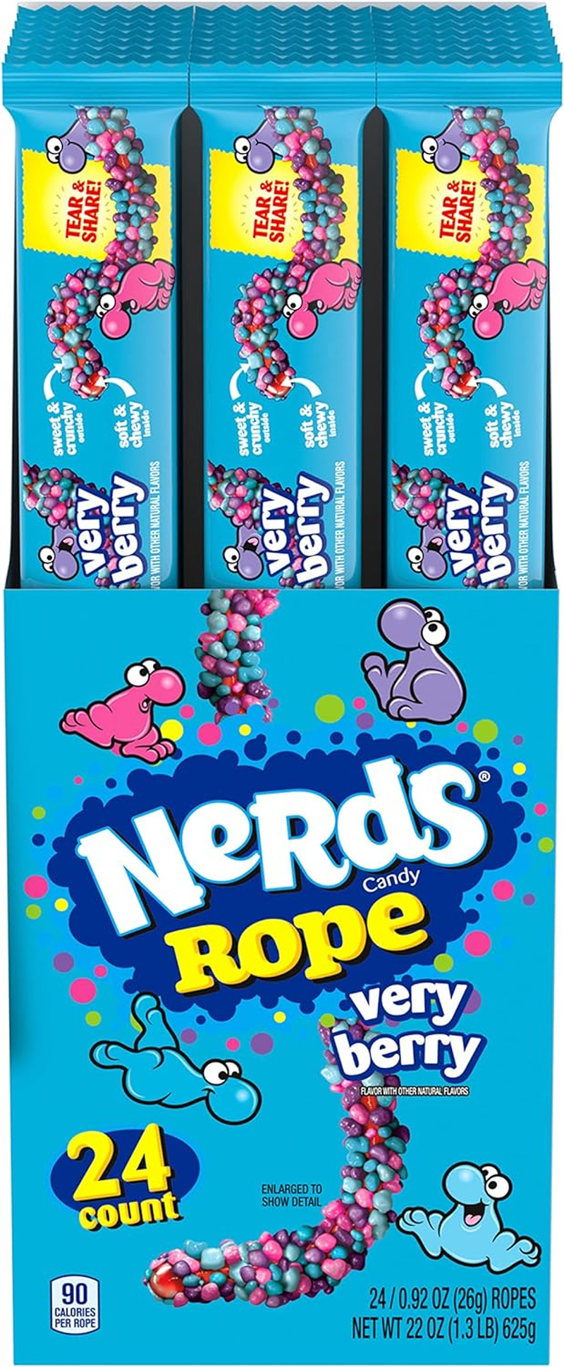 Nestl&eacute; Very Berry Rope Candy, 26G