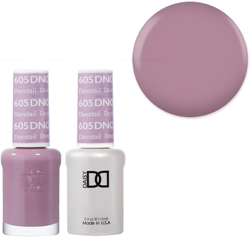 DND 605 Dovetail - Daisy Collection Gel & Lacquer Duo 15Ml