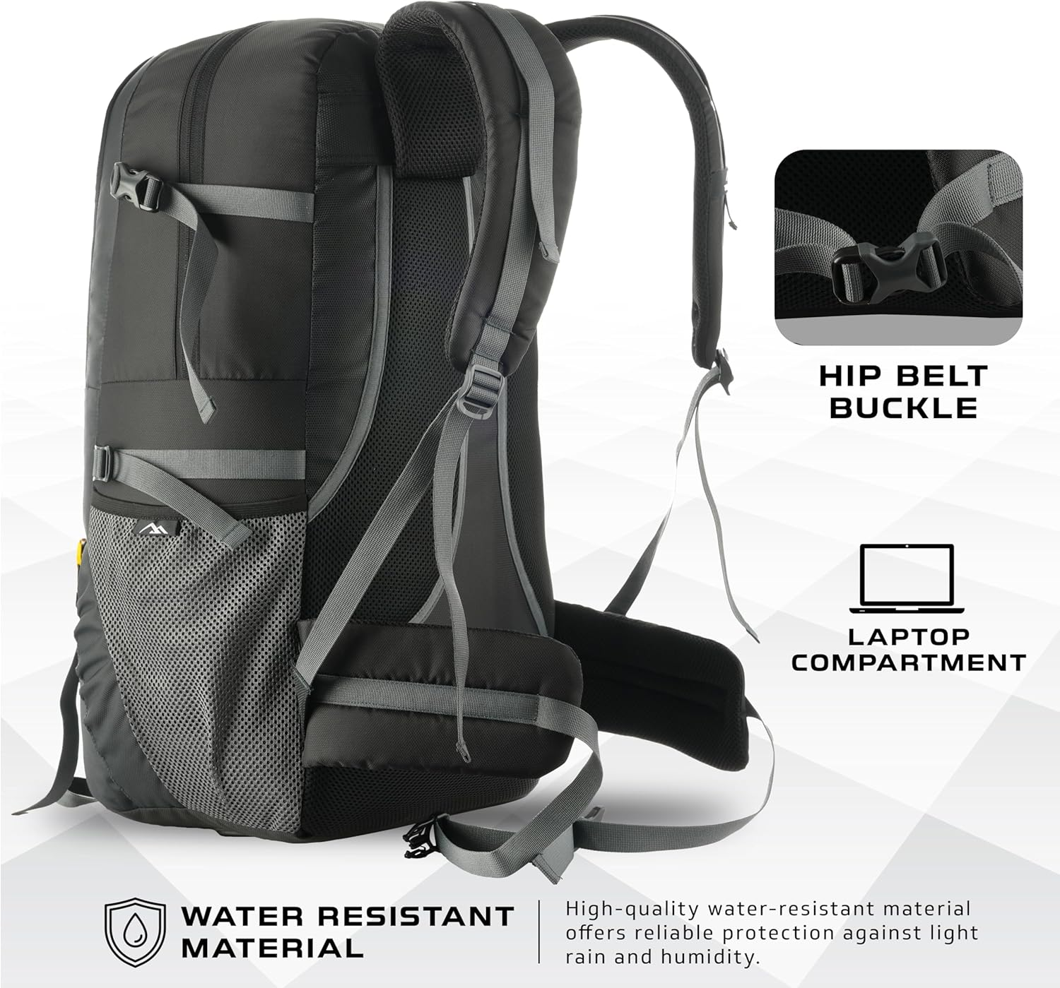 TRAWOC BLAZE 55 Liter Travel Backpack Daypack Bag for Camping Hiking Trekking Bag for Men & Women