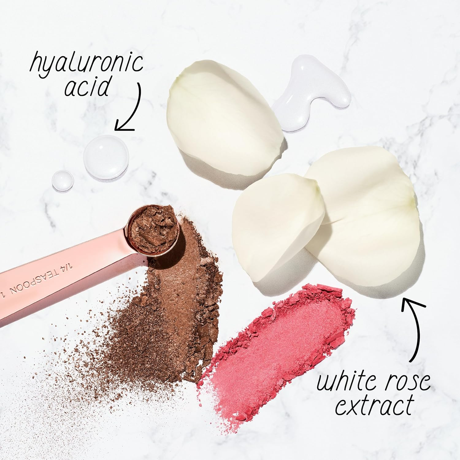 COVERGIRL Trublend Skin Enhancer Baked Luminous Blush, with Hyaluronic Acid & White Rose Extract, Blends Seamlessly - Rose Latte (Nude with Pink Swirls) - 310 Toasted Butterscotch image number 7