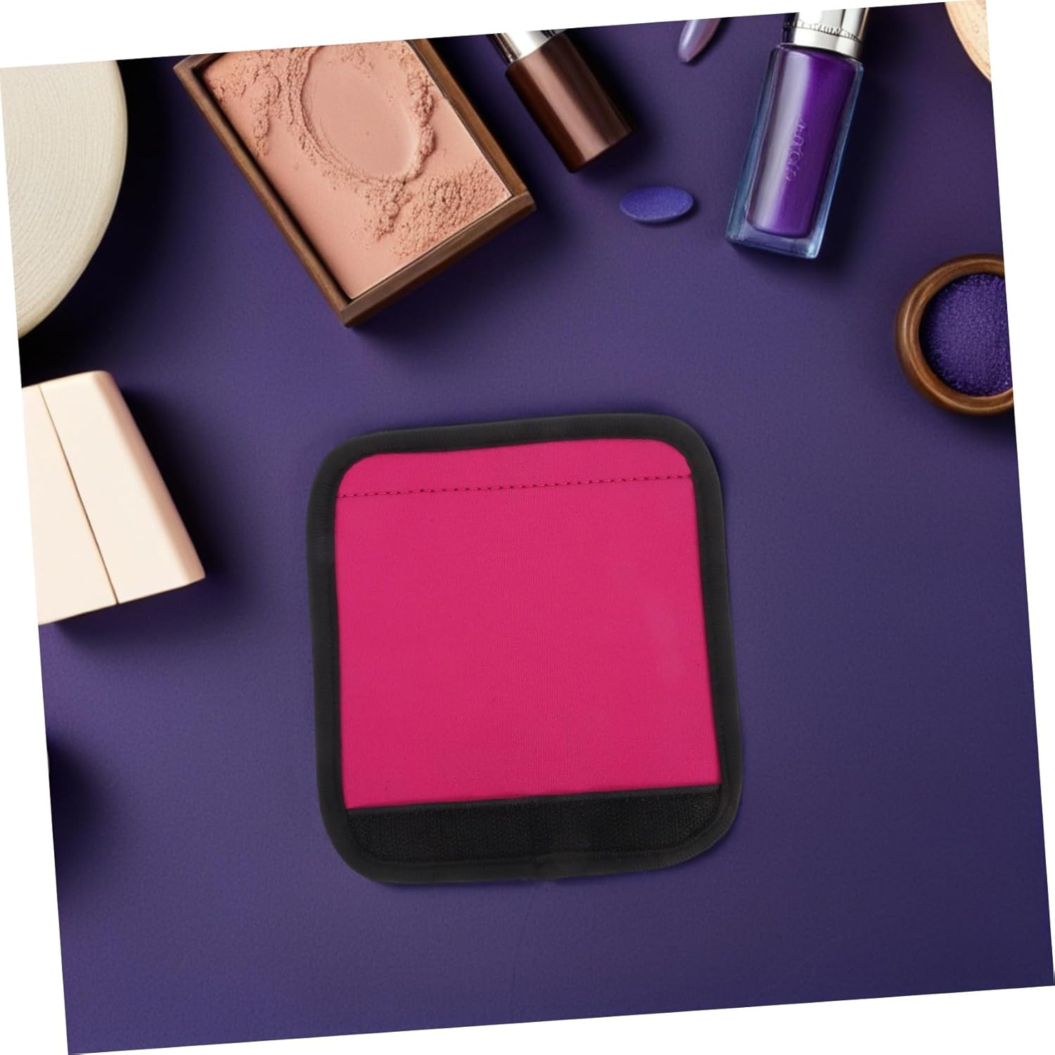 DIKACA Neoprene Luggage Handle Wraps Pink Hand Protector Cover for Suitcase Grip Easy to Install Travel Accessory Multi-Functional Hand Guard for Camping Business Trips Hiking image number 3