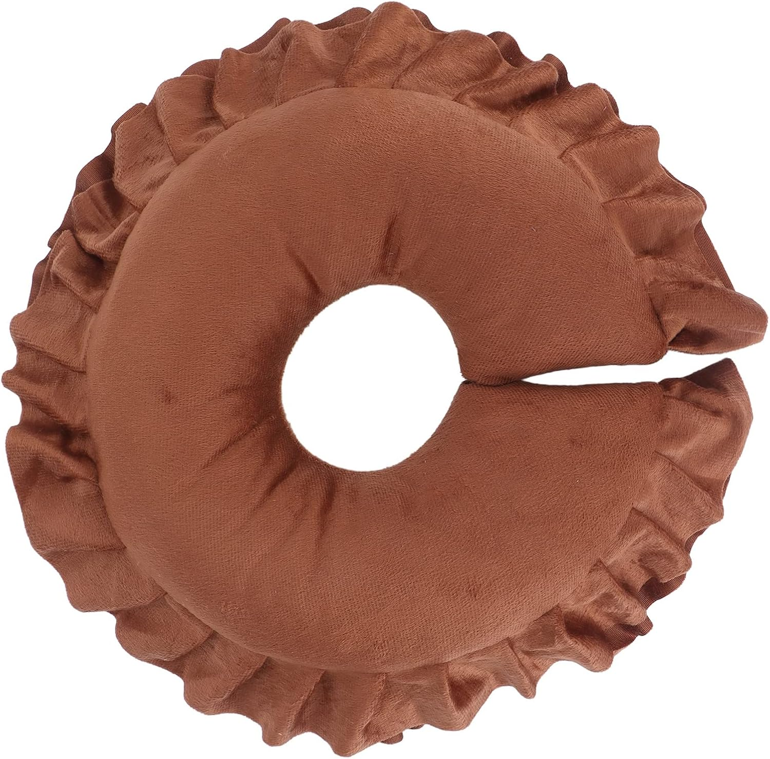 Massage Face Cushion, Soft U Shaped Neck Support Cushion for Massage Table, Massage Chairs, Detachable Universal Face Pillow for Beauty Salon, SPA, Travel, Massage(3#) - 3 image number 2