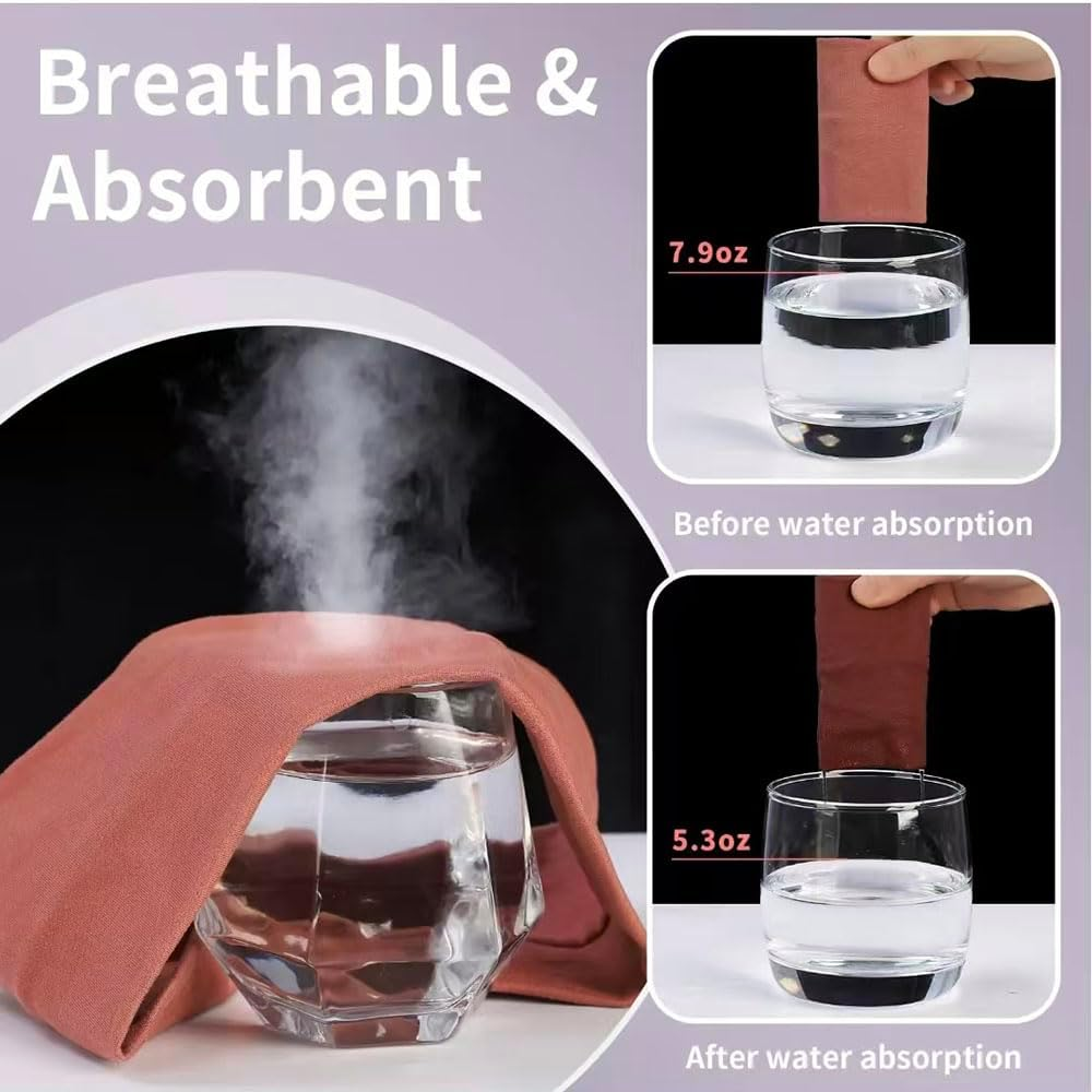 Headband, Headbands for Women 10 Pack Wide Stretchy Soft Twist Knotted for Yoga Workout Sports, Non-Slip Absorbent for Daily Use image number 4