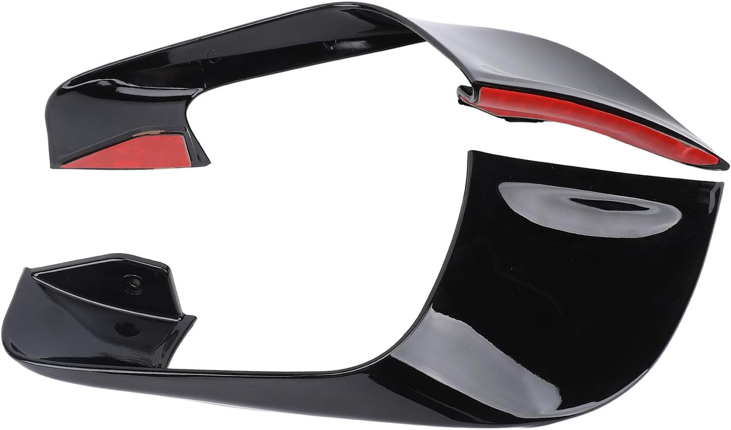 Motorcycle Fairing Side Winglets anti Skid Effect Design, Improved Stability and Maneuverability with Unique Shape for YZF R7 2020-2024, ABS Material (Black) image number 2