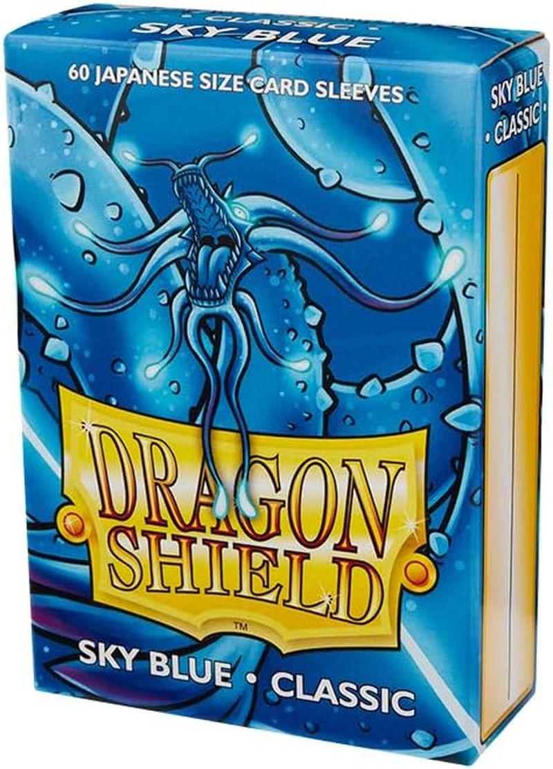Arcane Tinmen Sleeves - Dragon Shield Japanese Accessories, Box 60, Classic Sky Blue image number 1