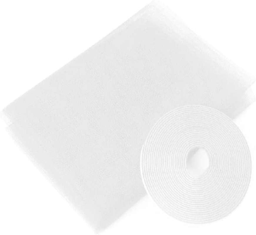 Insect Mesh Window Curtain Wasp Mosquito Bug Netting Cover Kit Fly Screen Net AU