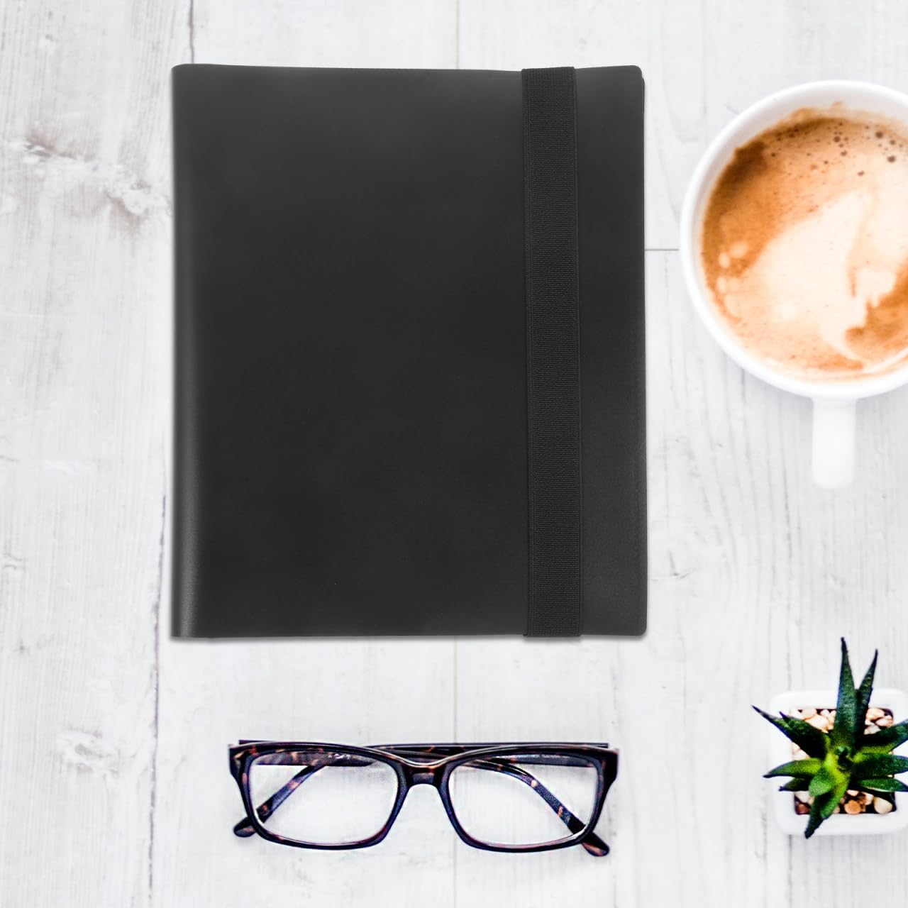 Cabilock Black 4-Pocket 20-Page Gaming Card Album with 160 Slots, Compact Organizer for Photocards and Trading Cards, Plastic Collector Binder image number 4