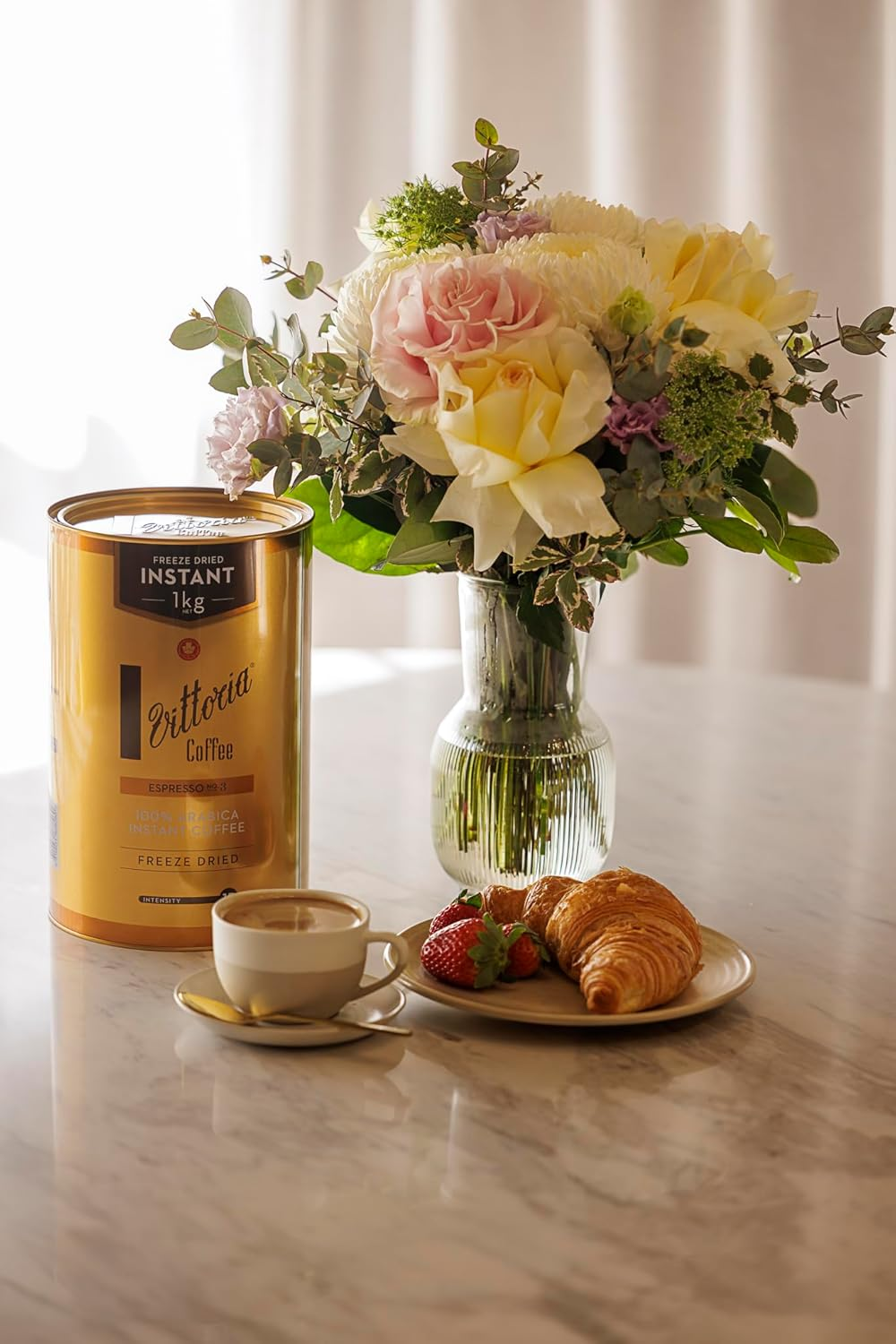 Vittoria Coffee Espresso No. 3 - Freeze Dried Instant Coffee - 1Kg image number 2