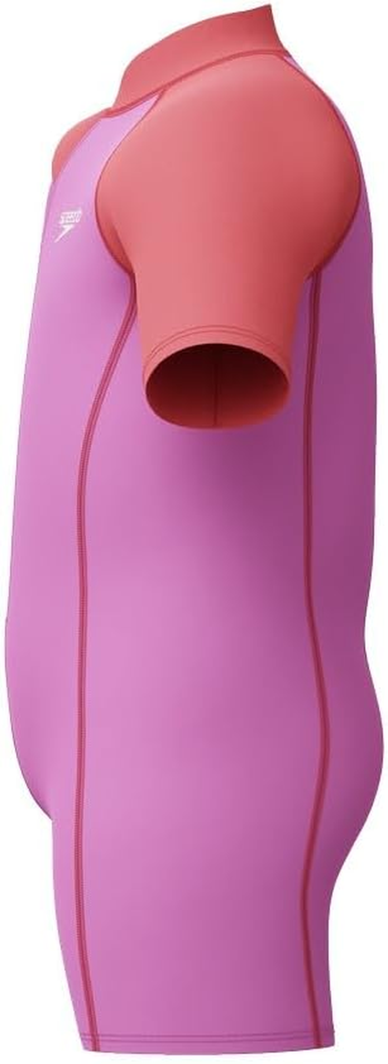 Speedo Girl'S Learn to Swim Neoprene Swimsuit, Neon Violet, 3 image number 6