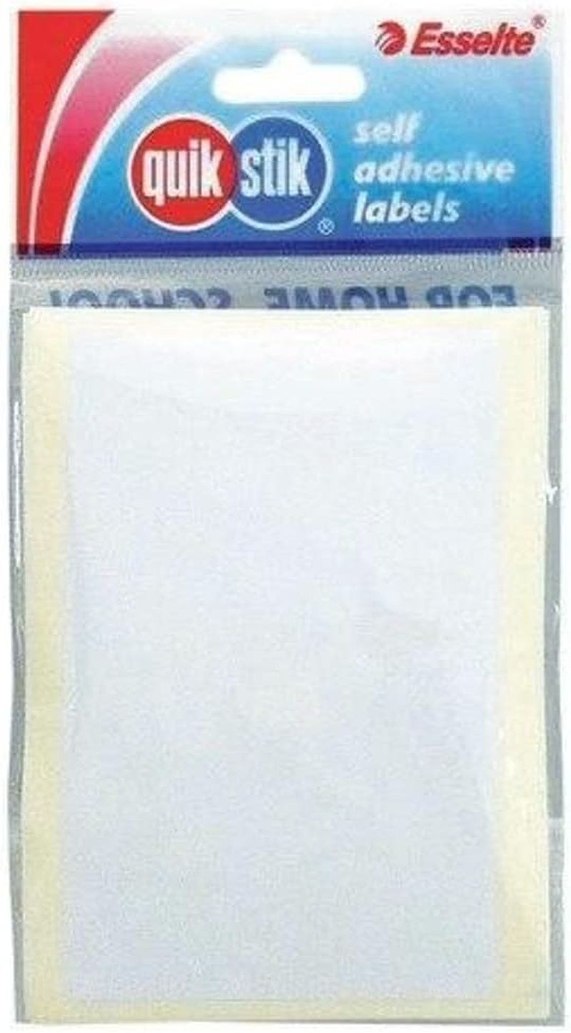Quikstik Labels Hangsell Rectangle 24X49Mm White 36 Labels image number 6