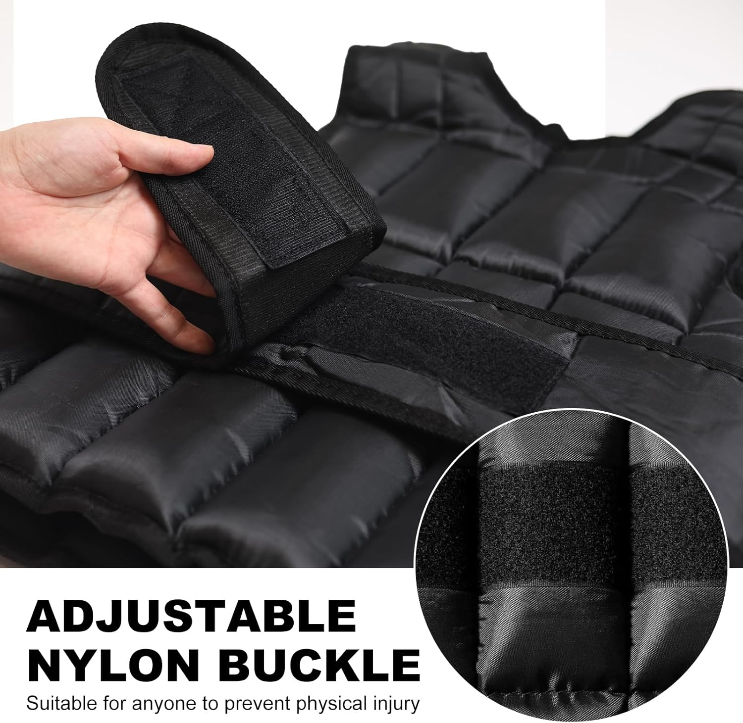 Professional Weighted Vest with 38 Weight Packs - Adjustable Weight Jacket for Men & Women,10Kg/15Kg/20Kg Exercise Vest Ideal for Strength Training, Marathon Running, Jogging, Home Fitness & Cardio