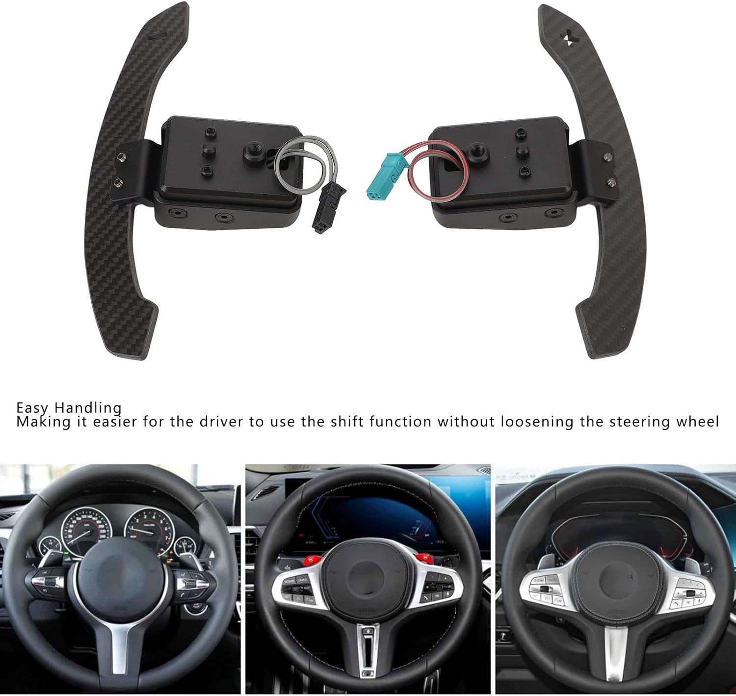 Steering Wheel Paddle for 2 Series G42 2021-2023, 3 Series G20 G21 2018‑2023, 4 Series G82 G83 2020‑2023, Universal for G Chassis Cars image number 5
