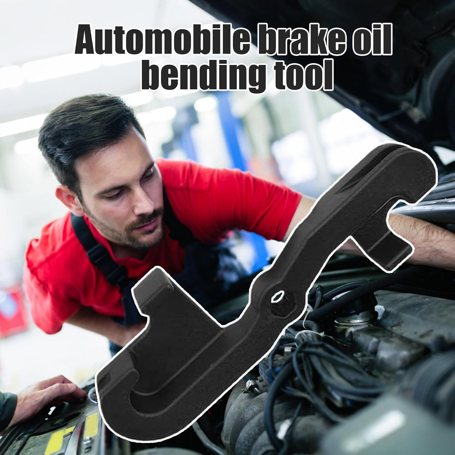 Brake Pipe - Manual Heavy Hose Clamp Bender | Metal Brake Line Forming Tool, Tube Repair Equipment, Car Maintenance Supplies, Tool to May image number 5