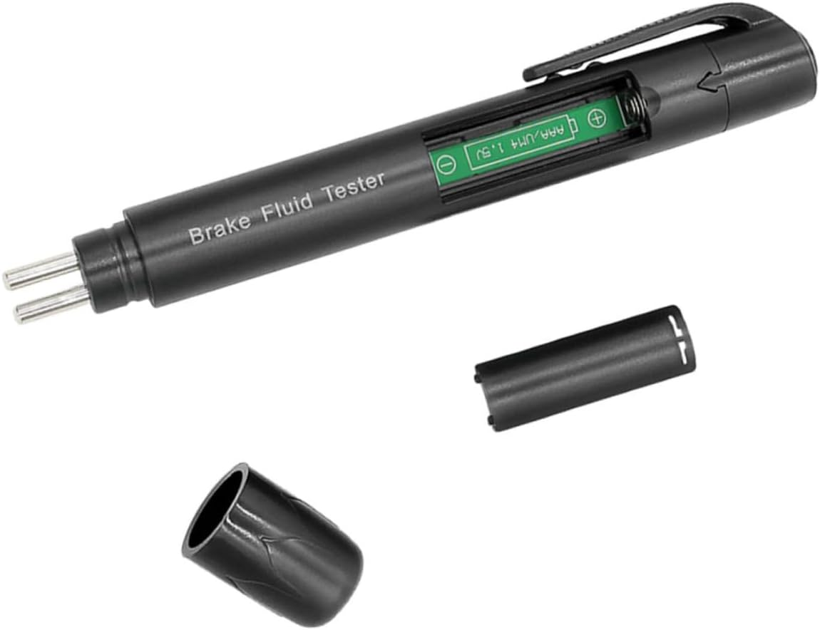 BELLIFFY Brake Fluid Tester Pen Compact Brake Liquid Test Tool Non-Battery for Automotive Applications Accurate image number 3