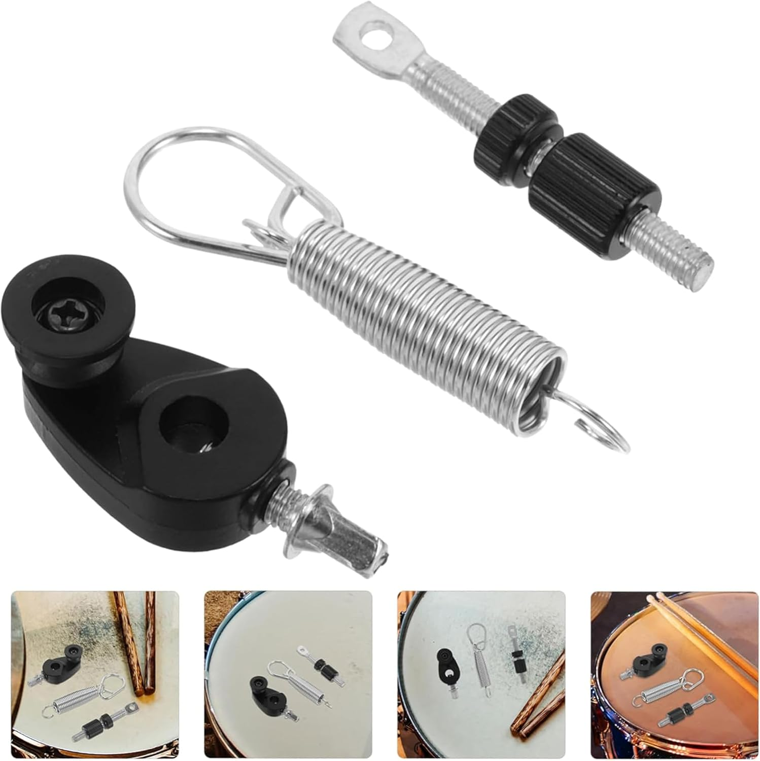 1 Set of Bass Drum Foot Pedal Parts,Metal Drum Foot Pedal Spring Cam Tensioner Springs Compatible with Percussion Instrument Parts,Diy Parts Replacements,Bass Drum Accessories image number 6