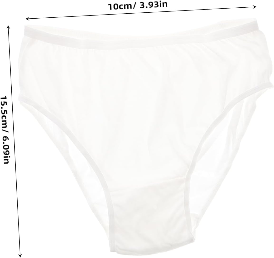 4Pcs Maternity Cotton Underwear Disposable Briefs for Pregnant Women Breathable Panties Postpartum Underwear for Women Comfortable Cotton Material for Hospital Use and Recovery image number 1