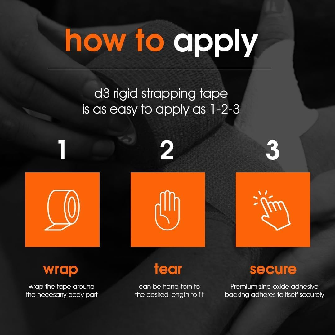 Diverse D3 Rigid Strap Tape, 15 Metre Length image number 2