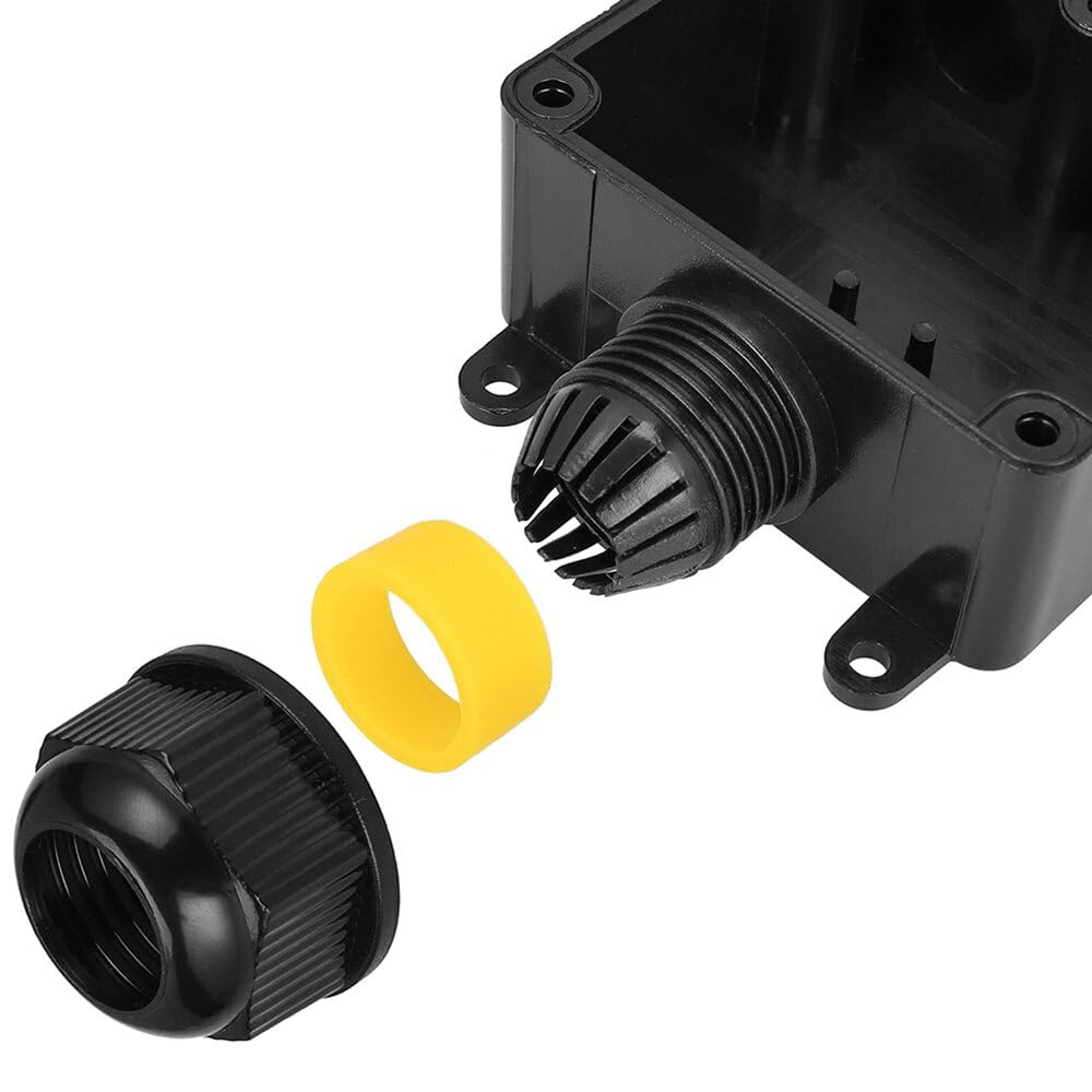 Xinyee Waterproof Outdoor External Electrical Junction Box Underground Cable Line Wires Power Cord Connector image number 2